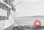 Image of survivors of USS Indianapolis CA-35 Peleliu Palau Islands, 1945, second 13 stock footage video 65675061230