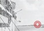 Image of survivors of USS Indianapolis CA-35 Peleliu Palau Islands, 1945, second 23 stock footage video 65675061230