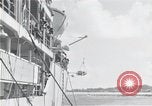 Image of survivors of USS Indianapolis CA-35 Peleliu Palau Islands, 1945, second 24 stock footage video 65675061230