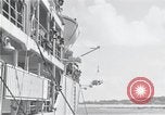 Image of survivors of USS Indianapolis CA-35 Peleliu Palau Islands, 1945, second 25 stock footage video 65675061230