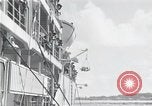 Image of survivors of USS Indianapolis CA-35 Peleliu Palau Islands, 1945, second 29 stock footage video 65675061230