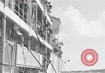 Image of survivors of USS Indianapolis CA-35 Peleliu Palau Islands, 1945, second 33 stock footage video 65675061230