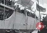 Image of survivors of USS Indianapolis CA-35 Peleliu Palau Islands, 1945, second 37 stock footage video 65675061230