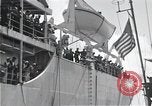 Image of survivors of USS Indianapolis CA-35 Peleliu Palau Islands, 1945, second 46 stock footage video 65675061230