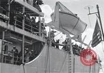 Image of survivors of USS Indianapolis CA-35 Peleliu Palau Islands, 1945, second 51 stock footage video 65675061230