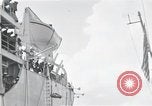 Image of survivors of USS Indianapolis CA-35 Peleliu Palau Islands, 1945, second 54 stock footage video 65675061230