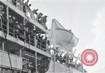 Image of survivors of USS Indianapolis CA-35 Peleliu Palau Islands, 1945, second 58 stock footage video 65675061230