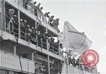 Image of survivors of USS Indianapolis CA-35 Peleliu Palau Islands, 1945, second 59 stock footage video 65675061230