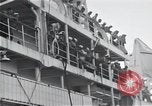 Image of survivors of USS Indianapolis CA-35 Peleliu Palau Islands, 1945, second 61 stock footage video 65675061230