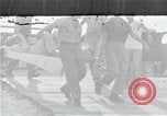 Image of survivors of USS Indianapolis CA-35 Peleliu Palau Islands, 1945, second 1 stock footage video 65675061232