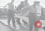 Image of survivors of USS Indianapolis CA-35 Peleliu Palau Islands, 1945, second 3 stock footage video 65675061232