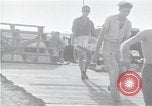 Image of survivors of USS Indianapolis CA-35 Peleliu Palau Islands, 1945, second 7 stock footage video 65675061232