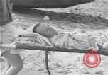 Image of survivors of USS Indianapolis CA-35 Peleliu Palau Islands, 1945, second 11 stock footage video 65675061232