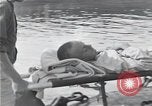 Image of survivors of USS Indianapolis CA-35 Peleliu Palau Islands, 1945, second 13 stock footage video 65675061232