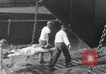 Image of survivors of USS Indianapolis CA-35 Peleliu Palau Islands, 1945, second 23 stock footage video 65675061232