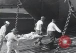 Image of survivors of USS Indianapolis CA-35 Peleliu Palau Islands, 1945, second 24 stock footage video 65675061232