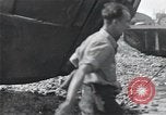 Image of survivors of USS Indianapolis CA-35 Peleliu Palau Islands, 1945, second 37 stock footage video 65675061232