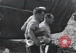 Image of survivors of USS Indianapolis CA-35 Peleliu Palau Islands, 1945, second 46 stock footage video 65675061232