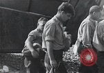 Image of survivors of USS Indianapolis CA-35 Peleliu Palau Islands, 1945, second 51 stock footage video 65675061232