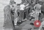 Image of survivors of USS Indianapolis CA-35 Peleliu Palau Islands, 1945, second 54 stock footage video 65675061232