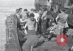 Image of survivors of USS Indianapolis CA-35 Peleliu Palau Islands, 1945, second 58 stock footage video 65675061232