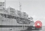 Standbild USS Ruhe AH-14 Peleliu Palau Inseln, 1945, aus Sekunde 11 historischem Filmmaterial Videoclip 65675061233