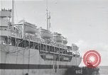 Standbild USS Ruhe AH-14 Peleliu Palau Inseln, 1945, aus Sekunde 12 historischem Filmmaterial Videoclip 65675061233