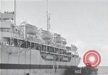 Standbild USS Ruhe AH-14 Peleliu Palau Inseln, 1945, aus Sekunde 14 historischem Filmmaterial Videoclip 65675061233