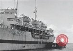 Standbild USS Ruhe AH-14 Peleliu Palau Inseln, 1945, aus Sekunde 20 historischem Filmmaterial Videoclip 65675061233