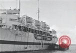 Standbild USS Ruhe AH-14 Peleliu Palau Inseln, 1945, aus Sekunde 21 historischem Filmmaterial Videoclip 65675061233