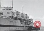 Standbild USS Ruhe AH-14 Peleliu Palau Inseln, 1945, aus Sekunde 23 historischem Filmmaterial Videoclip 65675061233