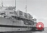 Standbild USS Ruhe AH-14 Peleliu Palau Inseln, 1945, aus Sekunde 24 historischem Filmmaterial Videoclip 65675061233