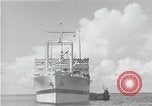 Standbild USS Ruhe AH-14 Peleliu Palau Inseln, 1945, aus Sekunde 41 historischem Filmmaterial Videoclip 65675061233