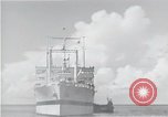 Standbild USS Ruhe AH-14 Peleliu Palau Inseln, 1945, aus Sekunde 43 historischem Filmmaterial Videoclip 65675061233