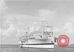Standbild USS Ruhe AH-14 Peleliu Palau Inseln, 1945, aus Sekunde 48 historischem Filmmaterial Videoclip 65675061233
