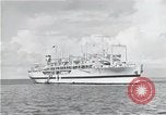 Standbild USS Ruhe AH-14 Peleliu Palau Inseln, 1945, aus Sekunde 55 historischem Filmmaterial Videoclip 65675061233