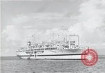 Standbild USS Ruhe AH-14 Peleliu Palau Inseln, 1945, aus Sekunde 57 historischem Filmmaterial Videoclip 65675061233