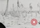Immagine di Eniwetok dopo la sua cattura da parte delle forze statunitensi Eniwetok atollo delle Isole Marshall, 1944, secondo 8 filmato di repertorio 65675061240