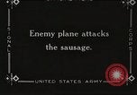 Image of World War 1 antiaircraft gun France, 1918, second 27 stock footage video 65675061245