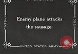 Image of World War 1 antiaircraft gun France, 1918, second 29 stock footage video 65675061245