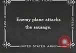 Image of World War 1 antiaircraft gun France, 1918, second 30 stock footage video 65675061245