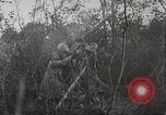 Image of World War 1 antiaircraft gun France, 1918, second 60 stock footage video 65675061245