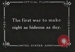 Image of Meuse-Argonne offensive blinker signal to troops  France, 1918, second 4 stock footage video 65675061247