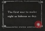 Image of Meuse-Argonne offensive blinker signal to troops  France, 1918, second 5 stock footage video 65675061247