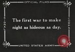 Image of Meuse-Argonne offensive blinker signal to troops  France, 1918, second 8 stock footage video 65675061247