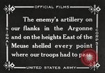 Image of United States battles German forces World War 1 France, 1918, second 39 stock footage video 65675061249