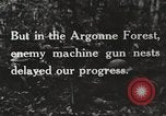 Image of United States troops advance Argonne forest France, 1918, second 18 stock footage video 65675061250