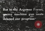 Image of United States troops advance Argonne forest France, 1918, second 21 stock footage video 65675061250