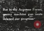 Image of United States troops advance Argonne forest France, 1918, second 22 stock footage video 65675061250