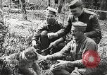 Image of United States soldiers relaxing World War 1 France, 1918, second 7 stock footage video 65675061255